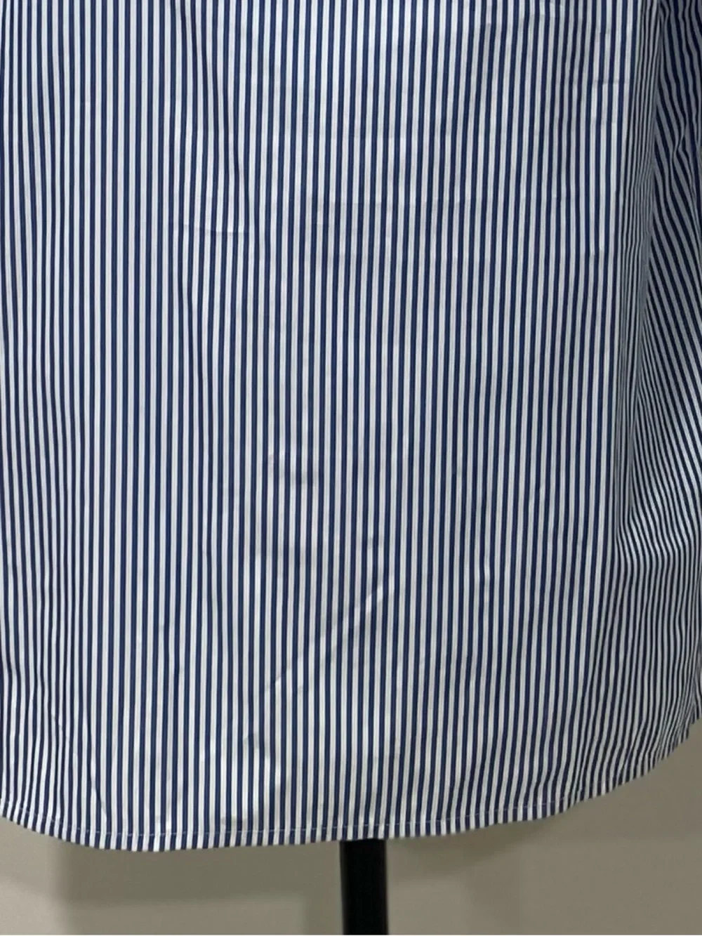 NWT J Crew Banker Blue White Stripe Short Sleeve Puff Smock Ruffle Cotton Preppy